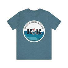 Load image into Gallery viewer, Unisex Jersey Short Sleeve Tee with Anti-Human Trafficking Design, Support Awareness, Fundraising Shirt, Gift for Activists, Casual Wear
