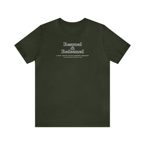 Outline Rescued & Redeemed T-Shirt