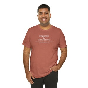 Outline Rescued & Redeemed T-Shirt