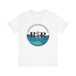 Unisex Jersey Short Sleeve Tee with Anti-Human Trafficking Design, Support Awareness, Fundraising Shirt, Gift for Activists, Casual Wear