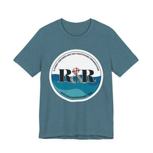Unisex Jersey Short Sleeve Tee with Anti-Human Trafficking Design, Support Awareness, Fundraising Shirt, Gift for Activists, Casual Wear