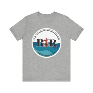 Unisex Jersey Short Sleeve Tee with Anti-Human Trafficking Design, Support Awareness, Fundraising Shirt, Gift for Activists, Casual Wear