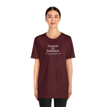 Load image into Gallery viewer, Outline Rescued &amp; Redeemed T-Shirt