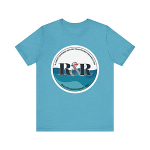Unisex Jersey Short Sleeve Tee with Anti-Human Trafficking Design, Support Awareness, Fundraising Shirt, Gift for Activists, Casual Wear